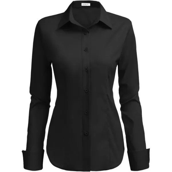 A - Black (Stretch Fabric  a Size Up for Relaxed Fit)