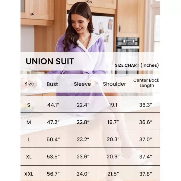 imageHOTOUCH Womens Hooded Bathrobe Fleece Robe Super Soft Plush Robe Velour BathrobeGrey