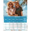imageHOTOUCH Womens Dress Summer Casual Midi Short Sleeve Button Down Shirt Dress Loose Beach Beach Cover Up Dress with PocketsBlue Stripe