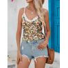 imageHOTOUCH Camisole for Women V Neck Spaghetti Strap Tank Tops Sleeveless Blouses Loose Fit7floral Little Yellow