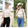imageHOTOUCH Womens Lace Long Sleeve Tops Dressy Casual Blouses Pleated Work Shirts S3XLBeige