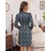 imageHOTOUCH Womens Robe Lightweight Short Knit Bathrobe Soft Ladies Sleepwear with PocketsP Grey Stars