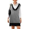 Black Houndstooth
