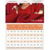 imageHOTOUCH Womens Casual A Line Dress V Neck Tiered Long Sleeve Fit Swing Dress with Pockets Loose Ruffled DressesFloralprinted