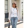 imageHOTOUCH Womens Lace ShortLong Sleeve Tops Fall Dressy Casual Blouses Business Work Shirts Fashion Clothe Trendy OutfitsA01bf290 Long Sleeve