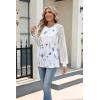 imageHOTOUCH Womens Lace ShortLong Sleeve Tops Fall Dressy Casual Blouses Business Work Shirts Fashion Clothe Trendy OutfitsA01bf290 Long Sleeve