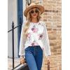 imageHOTOUCH Womens Lace ShortLong Sleeve Tops Fall Dressy Casual Blouses Business Work Shirts Fashion Clothe Trendy OutfitsA02dh47 Long Sleeve