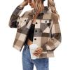 Brown Black Flannel