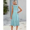 image:imageHOTOUCH Womens Summer Desses Casual Sleeveless Tank Midi Dress with Pockets Aline Flowy Vocation Beach Sundress 2026Sf314