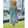image:imageHOTOUCH Womens Summer Desses Casual Sleeveless Tank Midi Dress with Pockets Aline Flowy Vocation Beach Sundress 2026Wf115