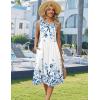 image:imageHOTOUCH Womens Summer Desses Casual Sleeveless Tank Midi Dress with Pockets Aline Flowy Vocation Beach Sundress 2026Wf41