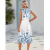 image:imageHOTOUCH Womens Summer Desses Casual Sleeveless Tank Midi Dress with Pockets Aline Flowy Vocation Beach Sundress 2026Wf41