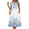image:imageHOTOUCH Womens Summer Desses Casual Sleeveless Tank Midi Dress with Pockets Aline Flowy Vocation Beach Sundress 2026Wf41