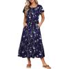 Navy Blue Flowers