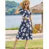 image:imageHOTOUCH Summer Dresses for Women 2026 Casual Midi Boho T Shirt Dress Ladies Sundress Aline Long Beach Vacation ClothesSf321