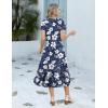 image:imageHOTOUCH Summer Dresses for Women 2026 Casual Midi Boho T Shirt Dress Ladies Sundress Aline Long Beach Vacation ClothesSf321