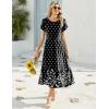 image:imageHOTOUCH Summer Dresses for Women 2026 Casual Midi Boho T Shirt Dress Ladies Sundress Aline Long Beach Vacation ClothesSp122