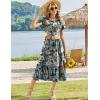 image:imageHOTOUCH Summer Dresses for Women 2026 Casual Midi Boho T Shirt Dress Ladies Sundress Aline Long Beach Vacation ClothesWf139