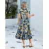 image:imageHOTOUCH Summer Dresses for Women 2026 Casual Midi Boho T Shirt Dress Ladies Sundress Aline Long Beach Vacation ClothesWf139