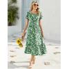image:imageHOTOUCH Summer Dresses for Women 2026 Casual Midi Boho T Shirt Dress Ladies Sundress Aline Long Beach Vacation ClothesXh15