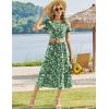 image:imageHOTOUCH Summer Dresses for Women 2026 Casual Midi Boho T Shirt Dress Ladies Sundress Aline Long Beach Vacation ClothesXh15