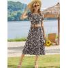 image:imageHOTOUCH Summer Dresses for Women 2026 Casual Midi Boho T Shirt Dress Ladies Sundress Aline Long Beach Vacation ClothesXh531