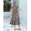 image:imageHOTOUCH Summer Dresses for Women 2026 Casual Midi Boho T Shirt Dress Ladies Sundress Aline Long Beach Vacation ClothesXh531