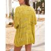 image:imageHOTOUCH Lightweight Crochet Cardigan for Women Long Sleeve Open Front Knit Oversized Cardigans SweatersYellow
