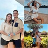 image:imageHOTOUCH Linen Shirts for Women Button Down Short Sleeve Tops Cotton Blouses Collared Buttonup Beach Vacation OutfitsKhaki