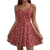 Red White Floral
