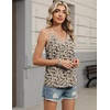 image:imageHOTOUCH Camisole for Women V Neck Spaghetti Strap Tank Tops Sleeveless Blouses Loose FitFfloral Sf154
