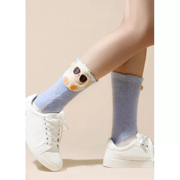 Kids Heated Socks  Boys and Girls Foot Warmer Electric Heating Socks with 4000mah Battery 3 Heating LevelsBlue