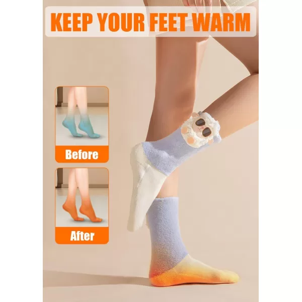 Kids Heated Socks  Boys and Girls Foot Warmer Electric Heating Socks with 4000mah Battery 3 Heating LevelsBlue