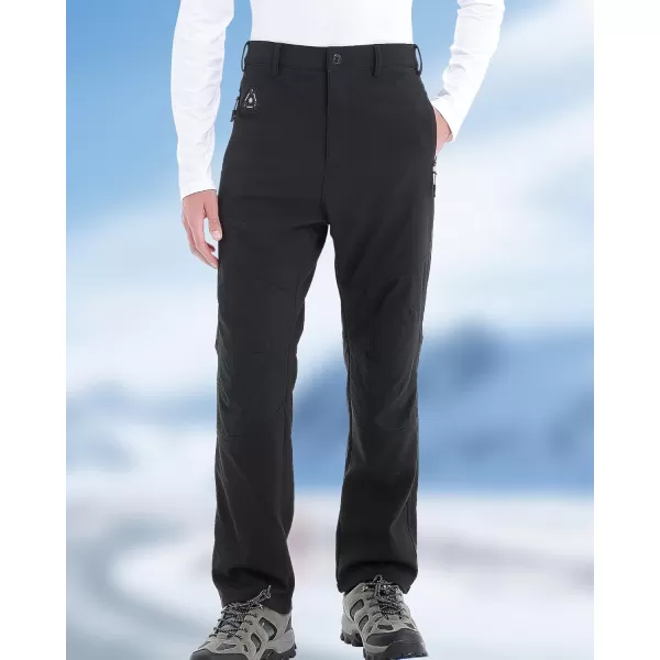 Men Heated Pants  Heating Pants for 74v 16000mAh Battery for Hunting Skiing Pants 4 in 1 Smart ControllerBlack