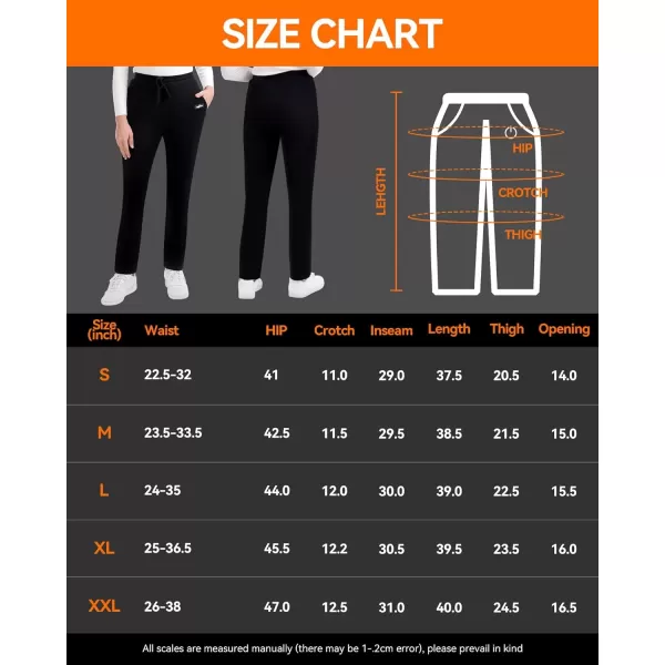 imageWomen Heated Pants Soft Heating Sweat Pants for Womens 6 Heated Zone 3 Temperature Control Batteries Not IncludedBlackincludes 10000mah Battery