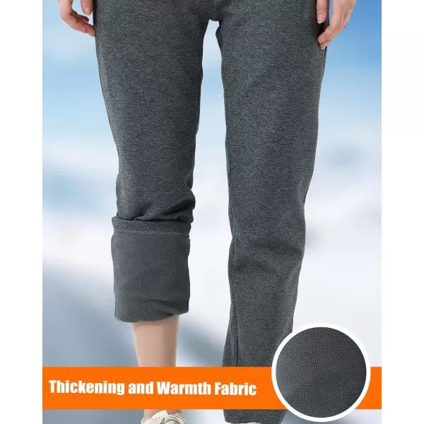 imageWomen Heated Pants Soft Heating Sweat Pants for Womens 6 Heated Zone 3 Temperature Control Batteries Not IncludedGreybattery Not Included