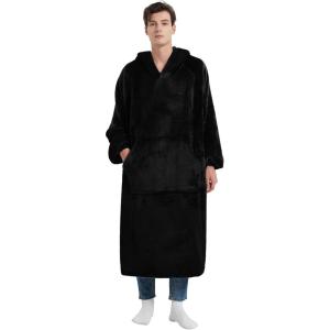 imageWearable Blanket Hoodie Warm Cozy Blanket Sweatshirt Gifts for Women Men