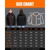 imageKids Heated Jacket  Girls and Boys Heating Jackets Hoodie Coat With Battery Pack Heated Clothing for SkiingRed