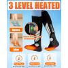 imageHeated Socks  Women and Men Electric Heating Wool Knee High Skiing Socks Upgraded 5000mAh Battery PackBlack