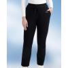 imageWomen Heated Pants Cargo Baggy Sweatpants for Womens Upgraded 74V 10000mAh Battery PackBlack  4 In1control Switchincludes 16000mah Battery