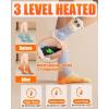 imageWomen Heated Socks Cute Electric Heating Socks for Womens Upgraded 4000mAh Battery Pack Not Ski SocksBlue
