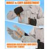 imageWork Heated Gloves  Cutting Cut Resistant Heating Gloves Upgraded 5000mAh Battery PackGrey