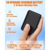 imageWork Heated Gloves  Cutting Cut Resistant Heating Gloves Upgraded 5000mAh Battery PackGrey
