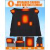 image20000mAh Large Heated Blanket Battery Powered with Upgraded 74V Battery Pack 62x55 in Portable Cordless Throw Electric Rechargeable Heating BlanketsBlack