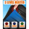 imageHeated Boot  Men and Women NonSlip Water Proof Electric Heating Shoe Upgraded 6000mAh Battery PackBlack Mens