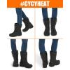 imageHeated Boot  Men and Women NonSlip Water Proof Electric Heating Shoe Upgraded 6000mAh Battery PackBlack Mens