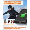 image5V2A 6000mAh Battery Pack for Heated Gloves Scarf Socks and Heating Slippers Heated Clothing Replacement Battery PackBlack