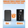 image5V2A 6000mAh Battery Pack for Heated Gloves Scarf Socks and Heating Slippers Heated Clothing Replacement Battery PackBlack