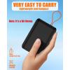 image74V2A 10000mAh Battery Pack for Heated Vest Jacket Coat Pants and Heating Underwear Heated Clothing Replacement Battery PackBlack