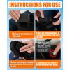 imageHeated Shoes  Foot Warmer Slippers for Men ampamp Women Electric Heating Slippers Upgraded 6000mAh Battery PackBlack